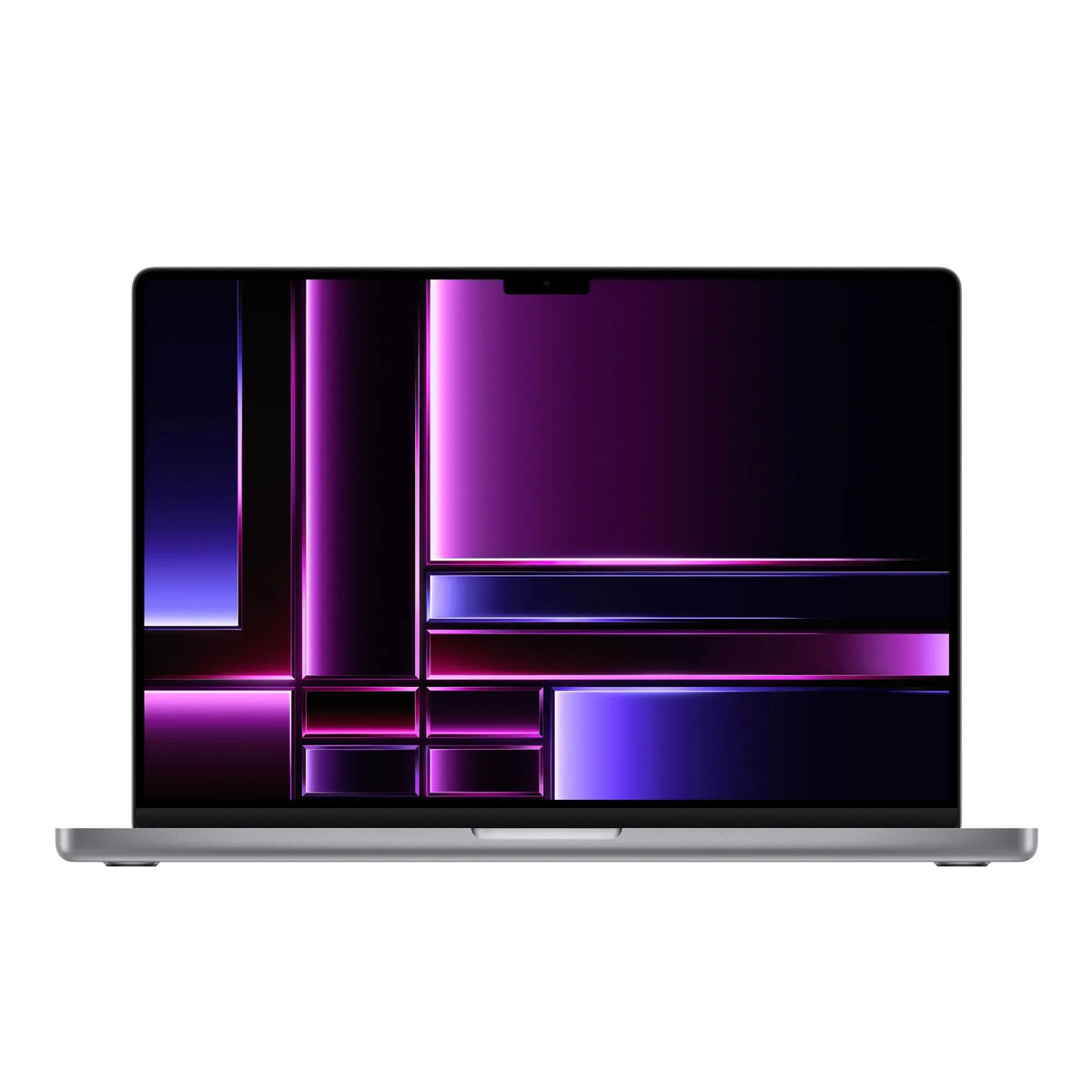 Apple MacBook Pro 16-inch A2485 M1 Max (2021), front view - generic reference image