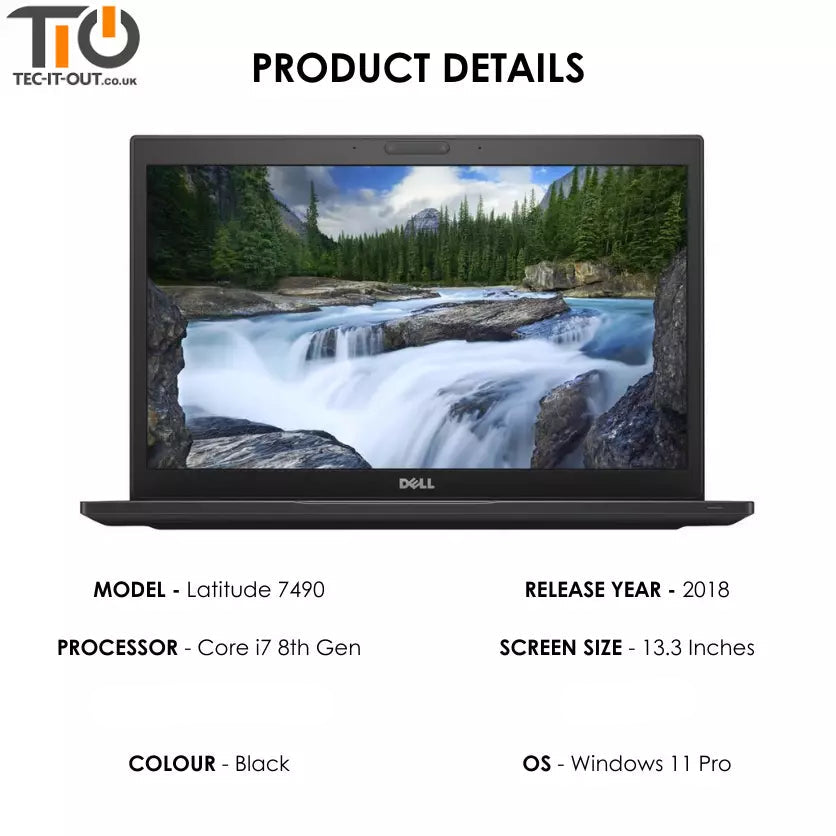 Dell Latitude 14-inch 7490 Core i7-8650U (2018)-Dell-TIO