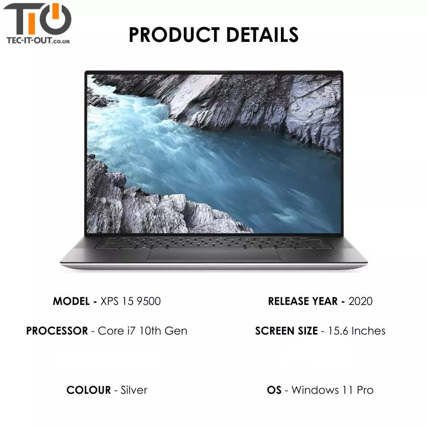 Dell XPS 15 9500 15-inch Core i7-10750H (2020)-Dell-TIO