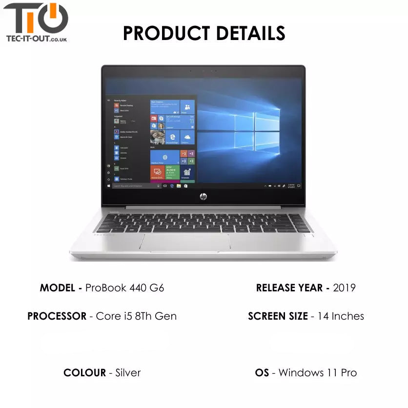 HP ProBook 440 G6 14-inch Core i5-8265U (2019)-HP-TIO