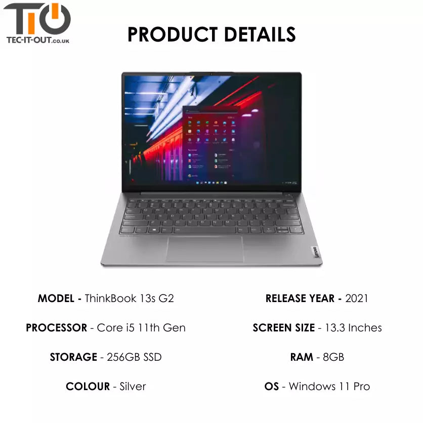 Lenovo ThinkBook 13s G2 13-inch Core i5-1135G7 (2021)-Lenovo-TIO