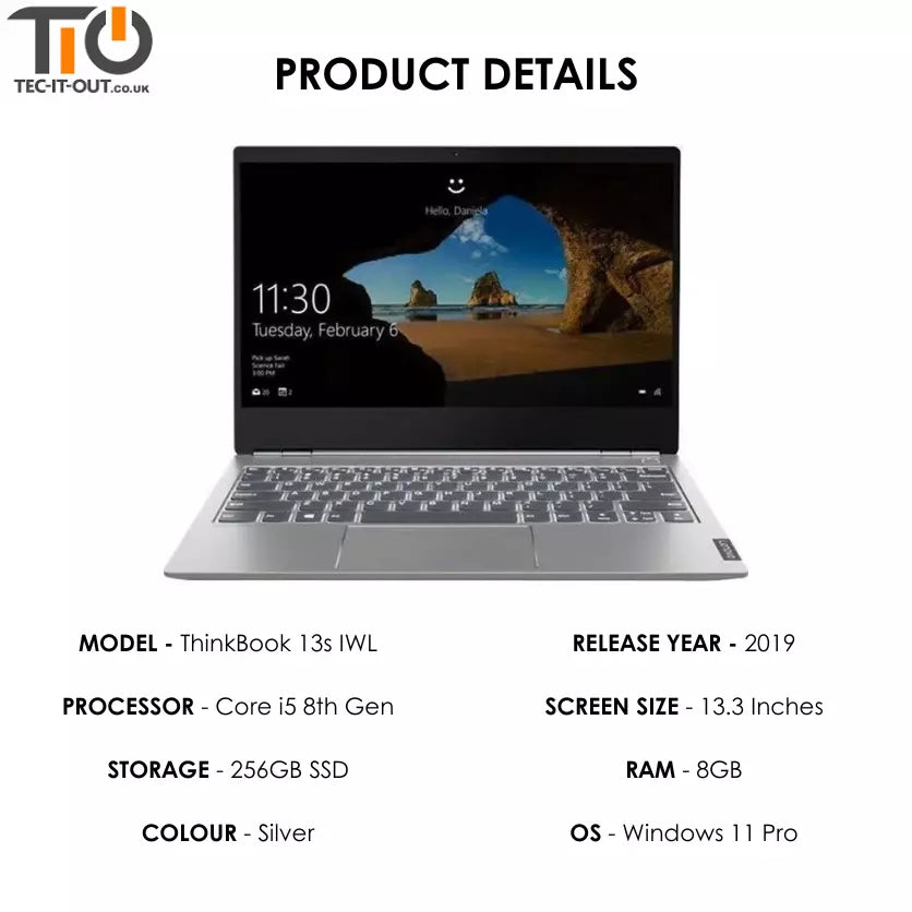 Lenovo ThinkBook 13s IWL 13-inch Core i5-8265U (2019)-Lenovo-TIO