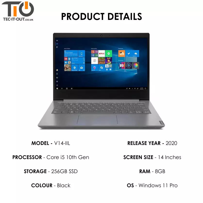 Lenovo V14-IIL 14-inch Core i5-1035G1 (2020)-Lenovo-TIO