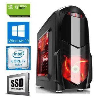 RED GT 1030 Intel i5 4th Gen Custom Gaming PC - TIO