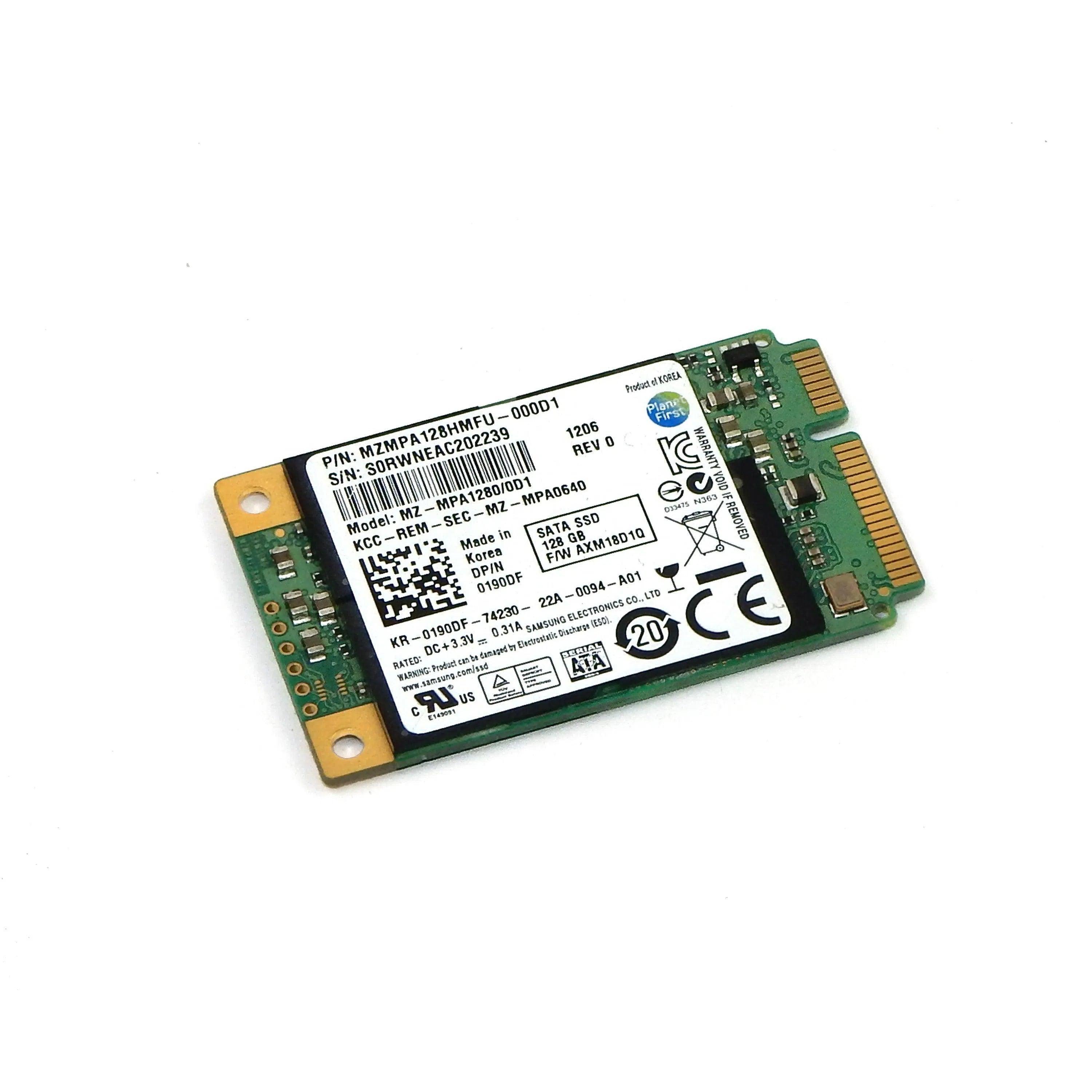 Samsung 128gb mSata SSD drive TIO