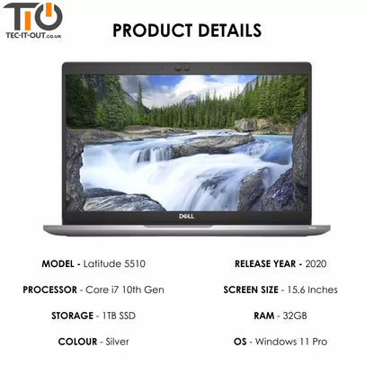 Dell Latitude 5510 15-inch Core i5-10610U (2020)-Dell-TIO