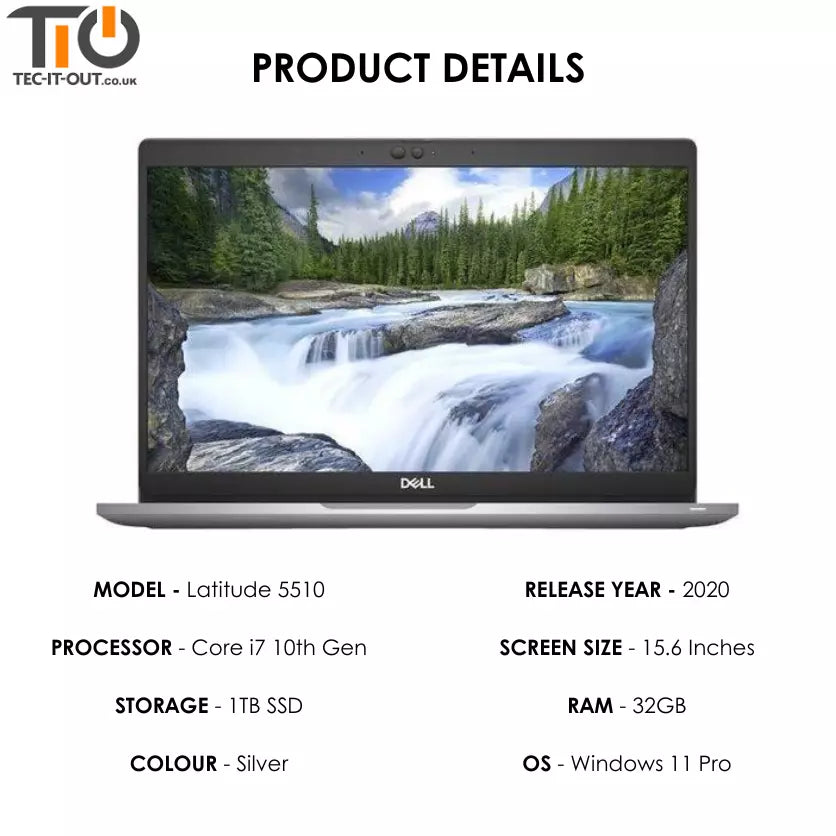 Dell Latitude 5510 15-inch Core i5-10610U (2020)-Dell-TIO