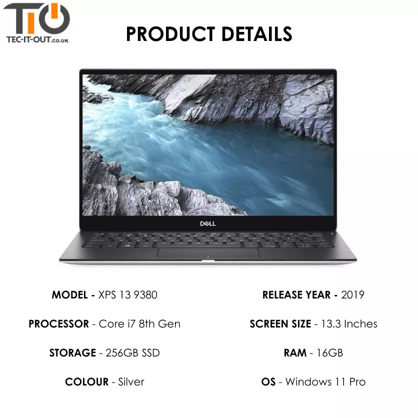 Dell XPS 13 9380 Touchscreen Core i7-8565U (2019)-Dell-TIO