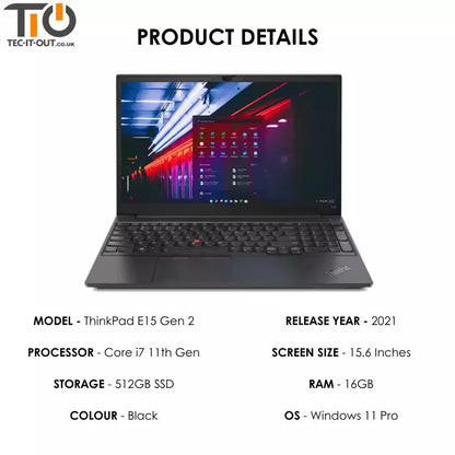 Lenovo ThinkPad E15 Gen 2 15-inch Core i7-1165G7 (2021)-Lenovo-TIO