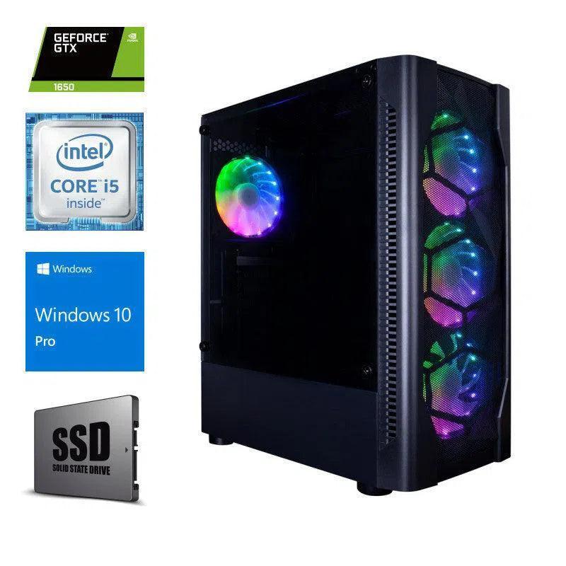 TIO DK RGB Intel i5 3.20GHz GTX 1650 4GB Gaming PC - TIO