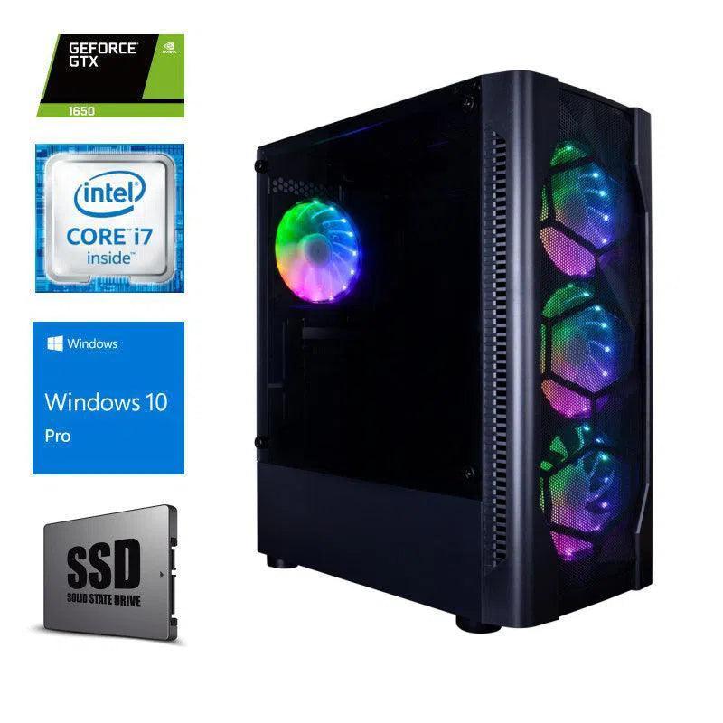 TIO DK RGB Intel i7 3.40GHz GTX 1650 4GB Gaming PC - TIO