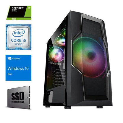 TIO Orasi RGB Intel i5 3.20GHz GTX 1650 4GB Gaming PC - TIO